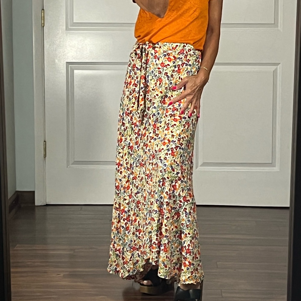 Tahari Floral viscose maxi dress - Picture 3 of 12